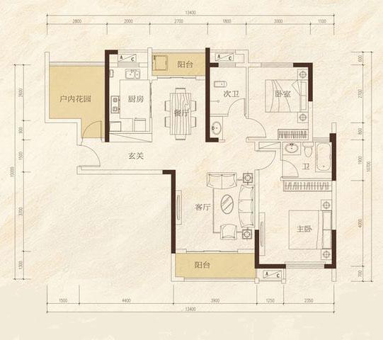 87万;推荐户型:111平3室2厅2卫推荐楼盘:中国电建·湘熙水郡【中信