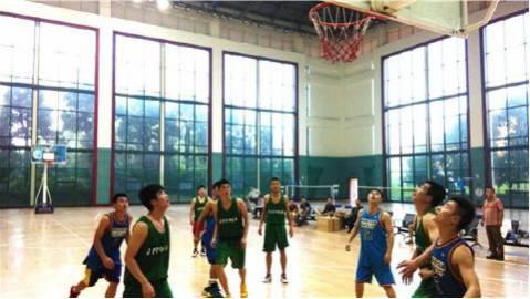 湾田国际:与机电商会篮球友谊赛成功举行
