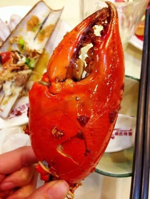 营养美味的大螃蟹钳