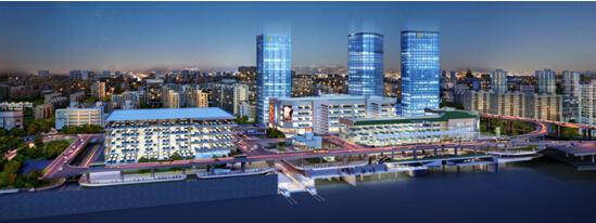 长沙西中心:交通枢纽综合体 城市价值的峰值区