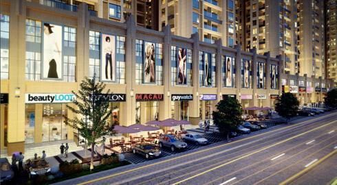 2016投资风向标 中悦领秀城临街商铺8888元\/㎡起