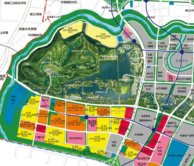 近8万方商住地入市 洋湖生态新城h38地块将挂牌