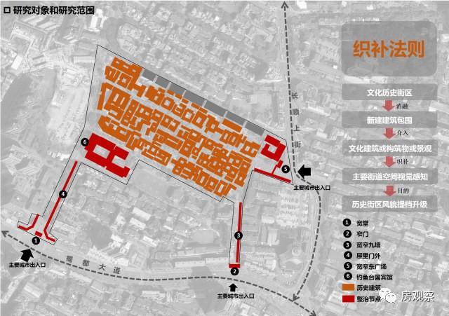 巷子区域房屋与设计宽窄图片示意,景区由四川省建筑设计研究院授权酷乐家位置改造客户端图片