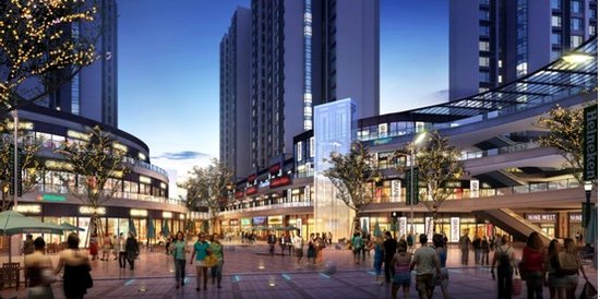 龙湖金楠天街落户外双楠 再领城西居住标杆 _房产成都站_腾讯网