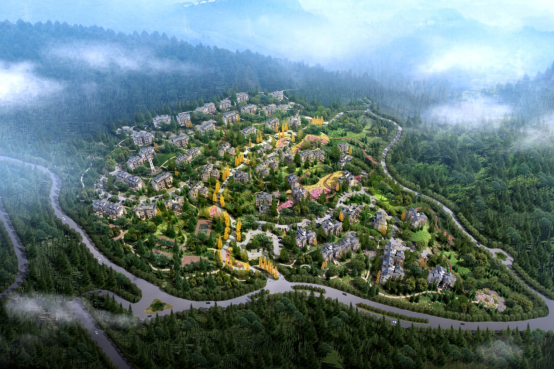 60㎡-112㎡英式山地度假洋房,四层低密,搭配0.
