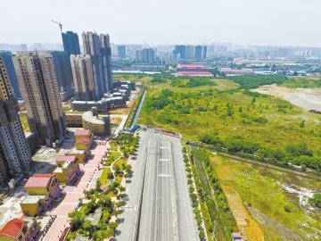 成都蜀龙路断头处工厂年内搬 建兴路有望半年内打通高清图片