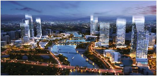 招商大魔方带你领略成都最美窗外 俯瞰一城繁