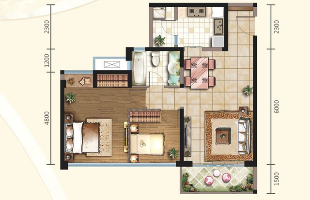 什么是真正的一步到位 好的两房完胜小三房