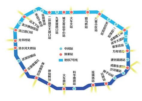 成都唯一环线地铁明年运行 招商中央华城坐收