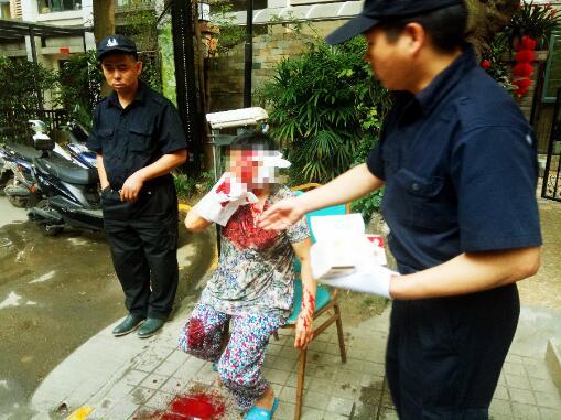 中海社区老人重伤救助实录