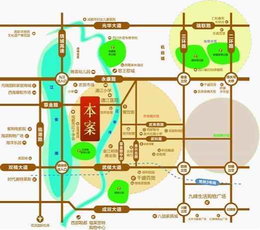 成都生态宜居新标杆—蜀镇 外双楠置业首选