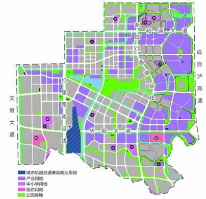 要想富先修路 规划逐渐落地中和向上发展 2014年,成都市规划局网站