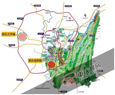 巴南区将崛起第二座“重庆大学城”_房产重庆站_腾讯网