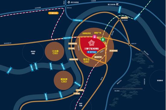 迟到中心商圈 泽科续写弹子石不朽传奇