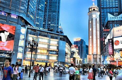 世界级商业街助跑重庆"超大城市"