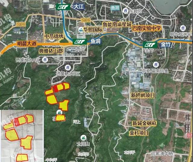 重庆主城2宗商住用地出让 金科+旭辉拿下鱼洞地块