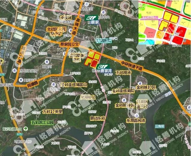 土拍快报:中南挺进蔡家 保利携手3大房企拿下