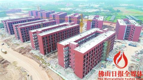 佛科院新校区北院雏形初现预计今年6月底建成