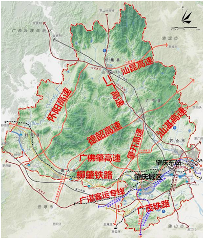 肇庆2020个区县gdp_肇庆地图(3)