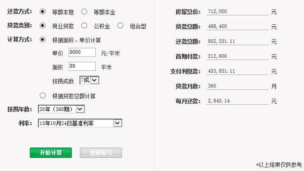 一周报价：月供3K内 一大波