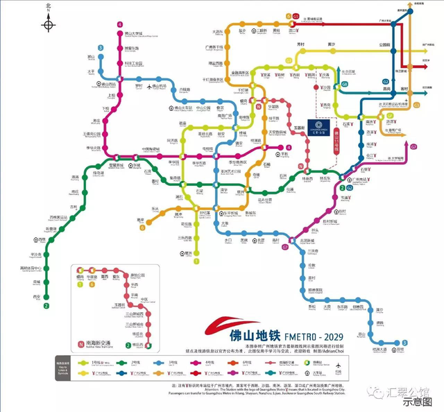 15分钟可达到千灯湖片区"雷岗站"接驳地铁广佛线,15分钟可到广州南站