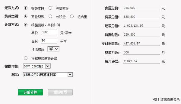 一周报价：月供3K内 一大波