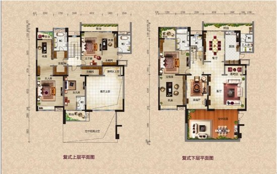 碧桂园城市花园【天墅】二期户型图