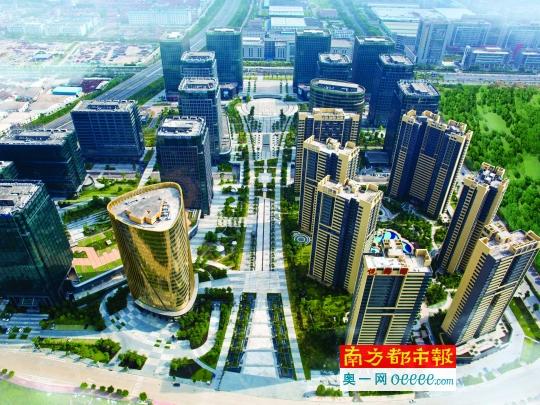 城市发展智慧"纬线"禅西新城中心已崛起
