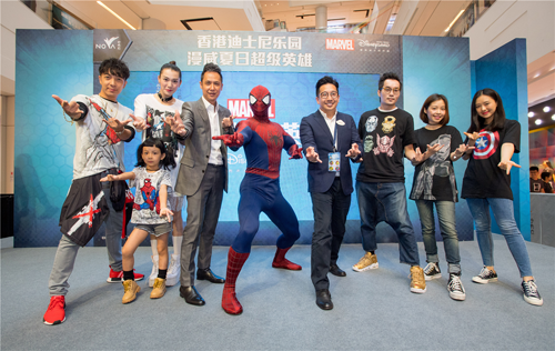 “漫威夏日超级英雄展@岭南天地”点燃暑假