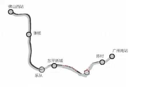 佛山最新地铁规划图