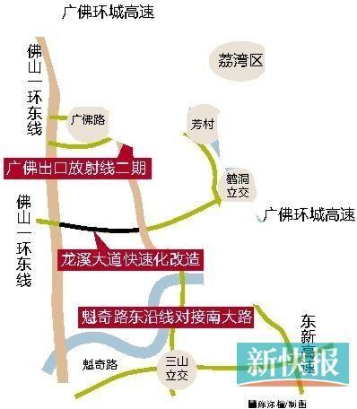 顺利的话珠江大桥放射线接广佛新干线项目一年多可建成通车