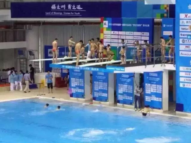 全国青运会 世纪金源杯跳水比赛率先开赛