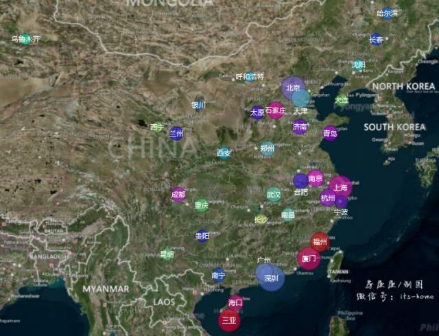全国房价收入地图:在中国买房究竟有多难?