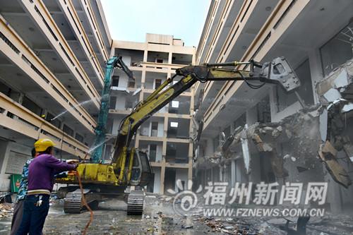 市农业大楼拆除 斗池路东段拓宽预计上半年完