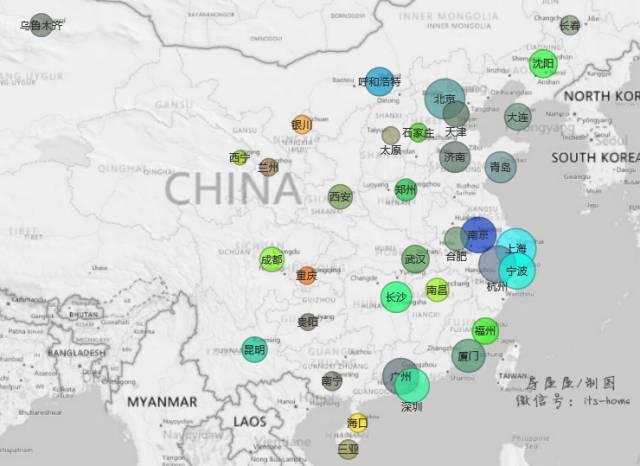 全国房价收入地图:在中国买房究竟有多难?