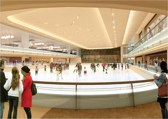 世欧广场为炉王福州献上奥运级真冰溜冰场