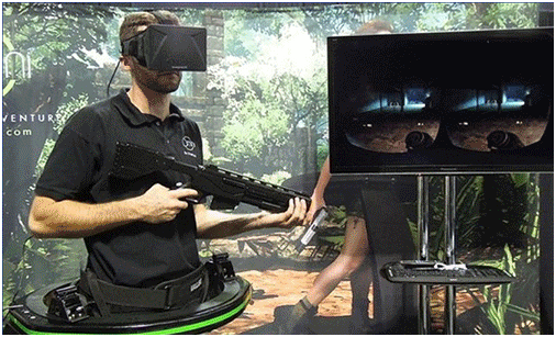 VR游戏互动、无人机表演还有红包雨任抢