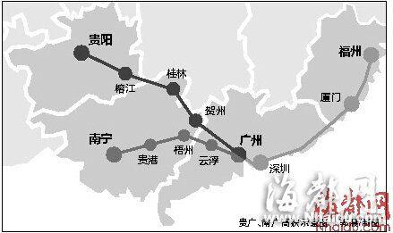 贵广高铁开通 福州市民借道深圳北去桂林更快