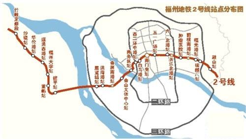 福州地铁二号线开始施工乌山路古田路分期围挡