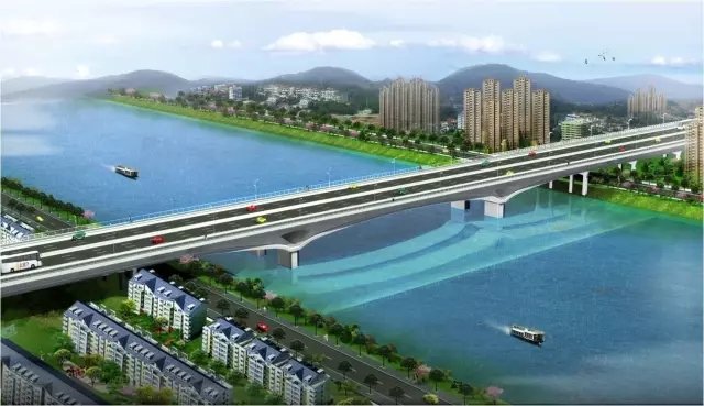 侃房哥 老姜推荐 海外  多架桥梁工程加速动建 洪山桥至洪塘大桥拓宽