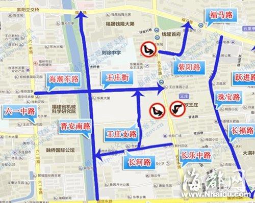 福州148条道路变单行道 形成片区单向微循环路网