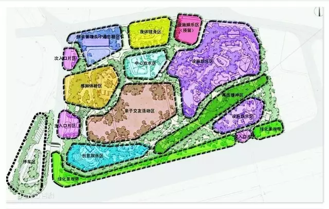 福州儿童公园平面图