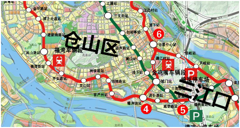 地铁规划图告诉你 政府更偏爱福州哪个区?(组图)