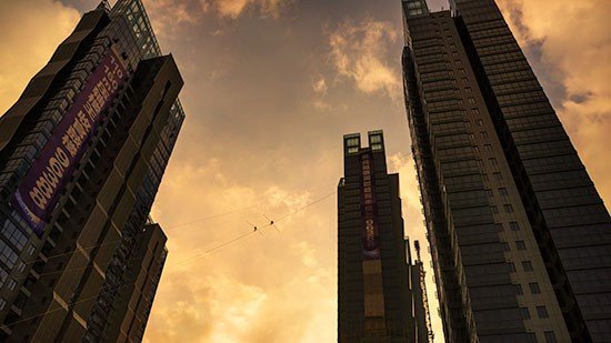 11.23阿迪力成功挑战福州地标:澜郡超百米楼距