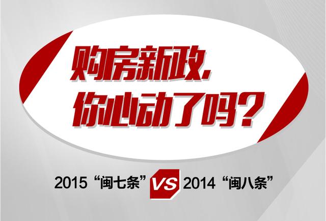 新规闽七条出台 二套房基本等同首套