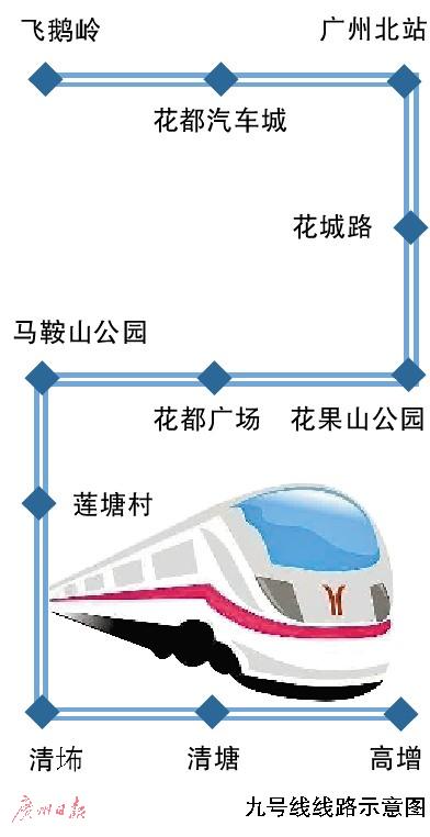 广州九号线全线隧道 广州九号线全线隧道