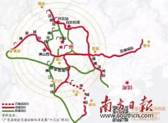 广州地铁开挂了!这4座城市N条地铁将接入广州