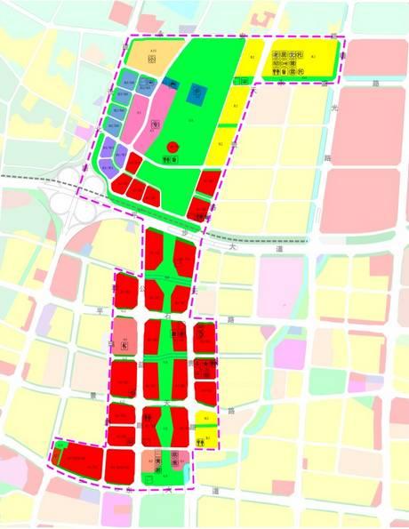 今日,花都公布中轴线cbd规划,相较以往发生了变化——商业地块建筑