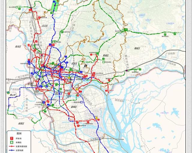 6年后广州将新增10条地铁线 这些楼盘未来可期