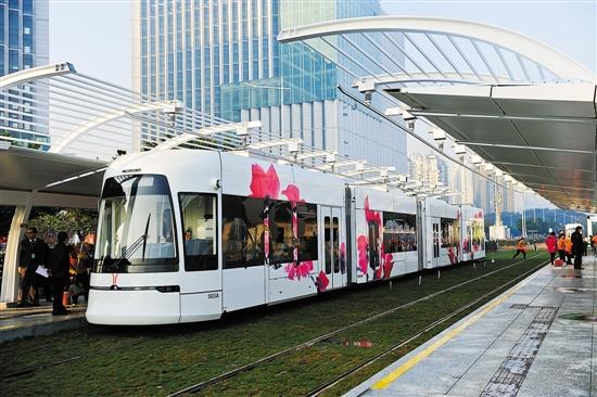 广州推进11条有轨电车新线建设 线路总长约16